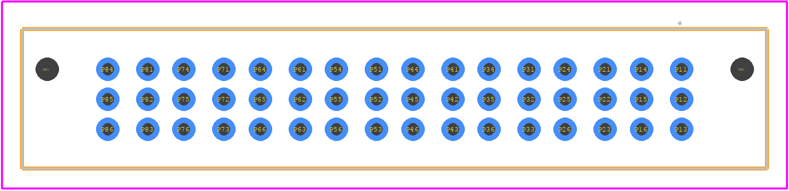 UPS-08-04.0-01-L-V - SAMTEC PCB footprint - Other - Other - UPS-08-04.0-01-L-V-2