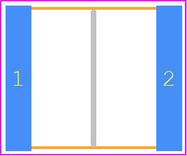 SMC5.7102J100J33TR12 - KEMET PCB footprint - Capacitor Chip Non-polarised - Capacitor Chip Non-polarised - 2220_2022-3