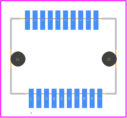 1703820001 - Molex PCB footprint - Other - Other - 1703820001-3