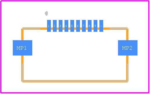 0545481033 - Molex PCB footprint - Other - Other - 0545481033-1