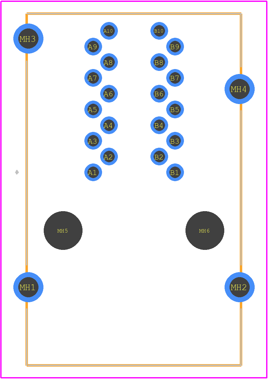 ARJ21A-MCSA-LU2 - ABRACON PCB footprint - Other - Other - ARJ21A-MCSA-LU2-1