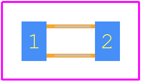 TZMC3V3-GS08 - Vishay PCB footprint - Other - Other - TZMC3V3-GS08-2