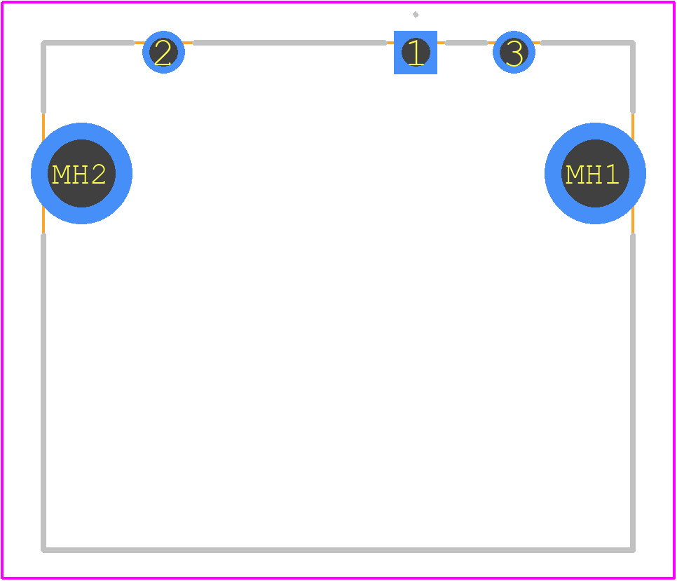 2106111-4 - TE Connectivity PCB footprint - Other - Other - 2106111-4-4