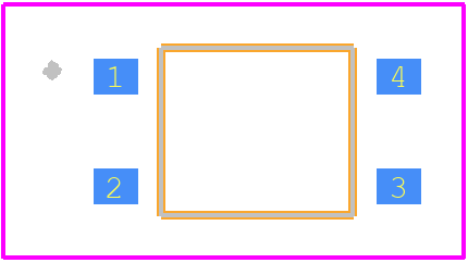 VOM617A-4T - Vishay PCB footprint - Other - Other - VOM617A-8X001T