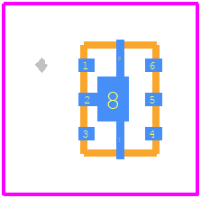 SKY13290-313LF - Skyworks PCB footprint - Other - Other - SKY13290-313LF-1