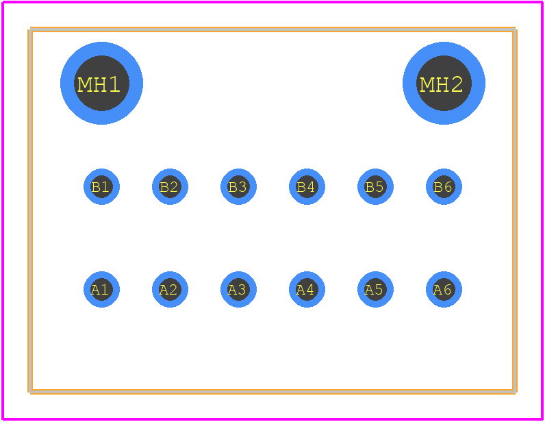 1-1318126-1 - TE Connectivity PCB footprint - Other - Other - 1-1318126-1-3