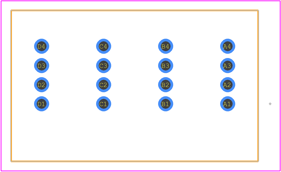 1473567-4 - TE Connectivity PCB footprint - Other - Other - 1473567-4-1