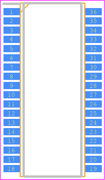 LB11876-TLM-E - onsemi PCB footprint - Small Outline Packages - Small Outline Packages - On-Semiconductor