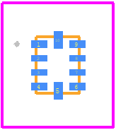 TMUX136RSER - Texas Instruments PCB footprint - Other - Other - RSE0010A_H=0.6mm