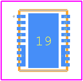 CSD95492QVM - Texas Instruments PCB footprint - Other - Other - CSD95492QVM-2