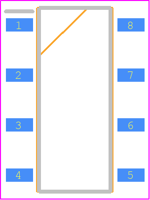 CPC2330N - LITTELFUSE PCB footprint - Small Outline Packages - Small Outline Packages - 8PIN-SOIC