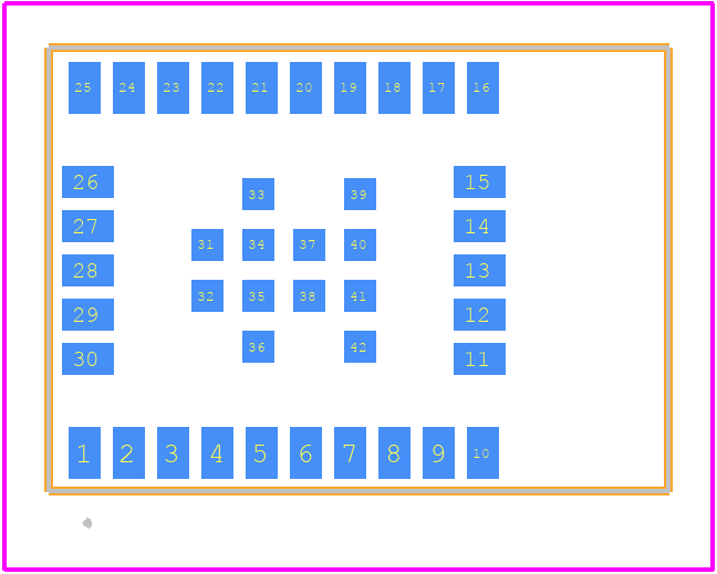NINA-B112 - u-blox PCB footprint - Other - Other - NINA-B112