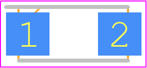 ES1M-TP - MCC PCB footprint - Diodes Moulded - Diodes Moulded - DO-214AC (HSMA) (High Profile)