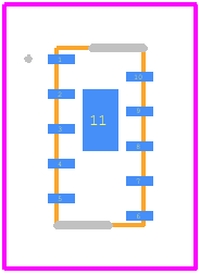 CDDFN10-0506N - Bourns PCB footprint - Other - Other - DFN-10
