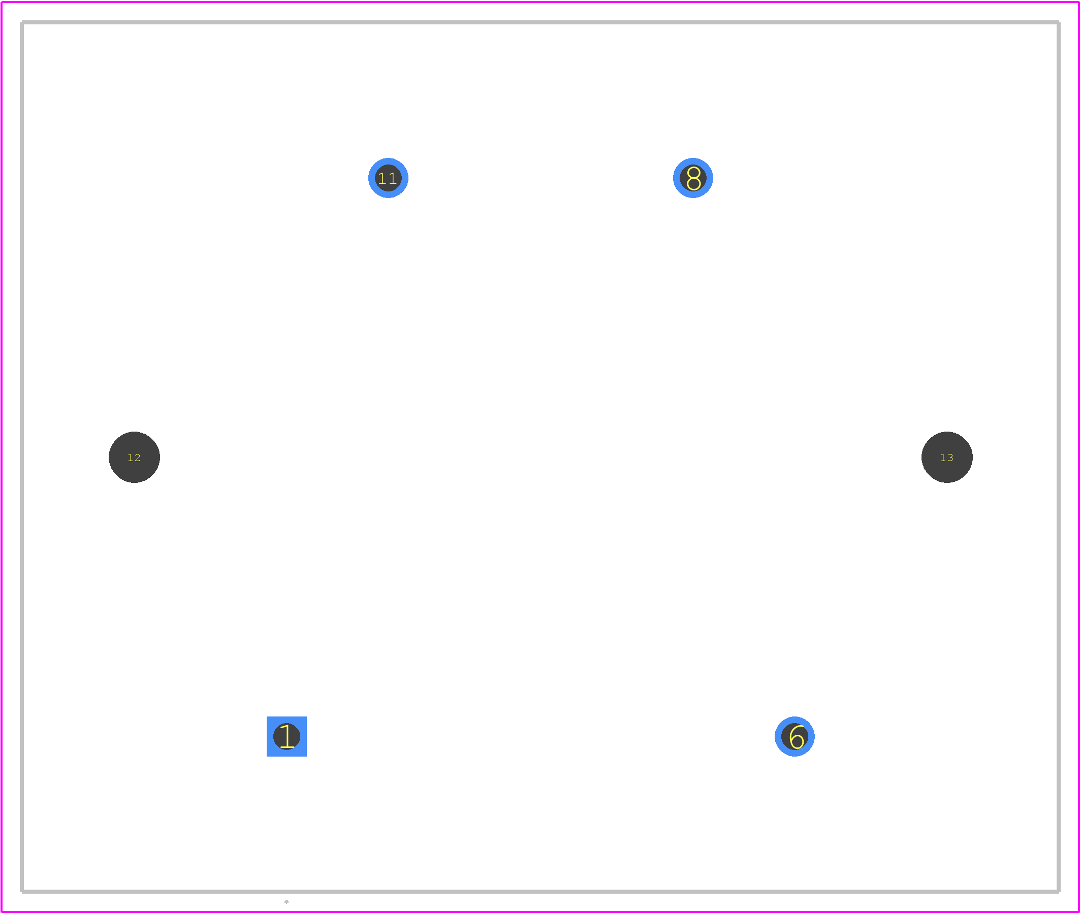 44265 - MYRRA PCB footprint - Other - Other - 51mm x 42.8mm x 35.1mm