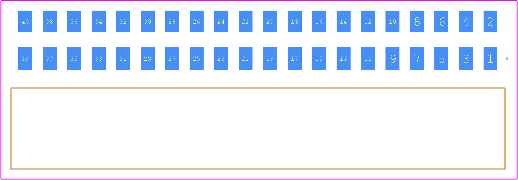 SMH-120-02-G-D - SAMTEC PCB footprint - Other - Other - SMH-120-02-G-D-2