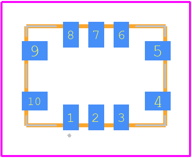 T100V-010.0M - Connor Winfield PCB footprint - Other - Other - T100V-010.0M-2