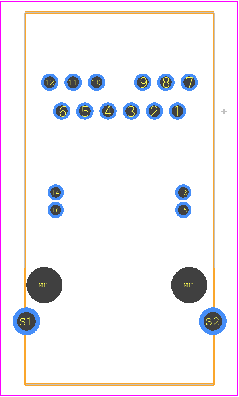ARJ-146 - ABRACON PCB footprint - Other - Other - ARJ-146-3