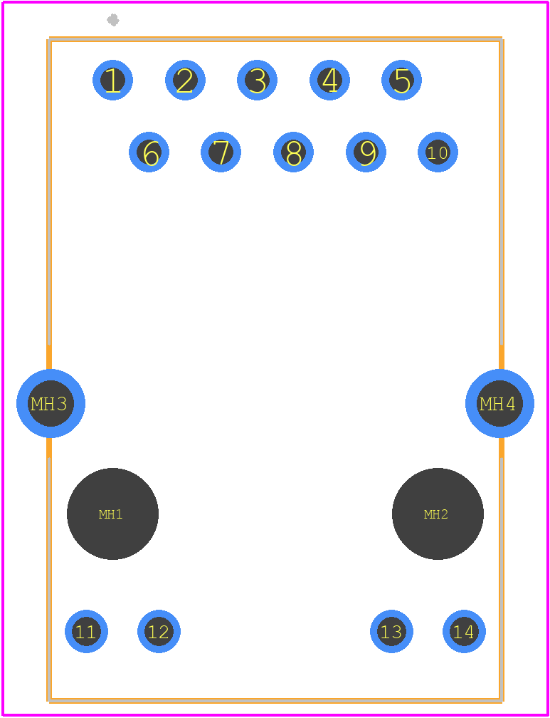 ARJ-148 - ABRACON PCB footprint - Other - Other - ARJ-148-1