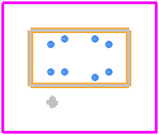 M95M02-DRCS6TP/K - STMicroelectronics PCB footprint - Other - Other - WLCSP- 8-bump, 3.556 x 2.011 mm, wafer level chip scale_1
