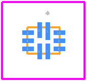 PI3A114-AZLEX - Diodes Incorporated PCB footprint - Other - Other - 10-PIN TQFN (ZL)