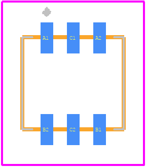 CS-4-22YTA - Nidec Copal PCB footprint - Other - Other - CS-4-22YTA-1