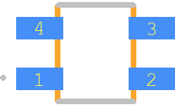QRE1113GR - onsemi PCB footprint - Other - Other - REFLECTIVE RECTANGULAR SURFACE MOUNT CASE 100CY ISSUE O