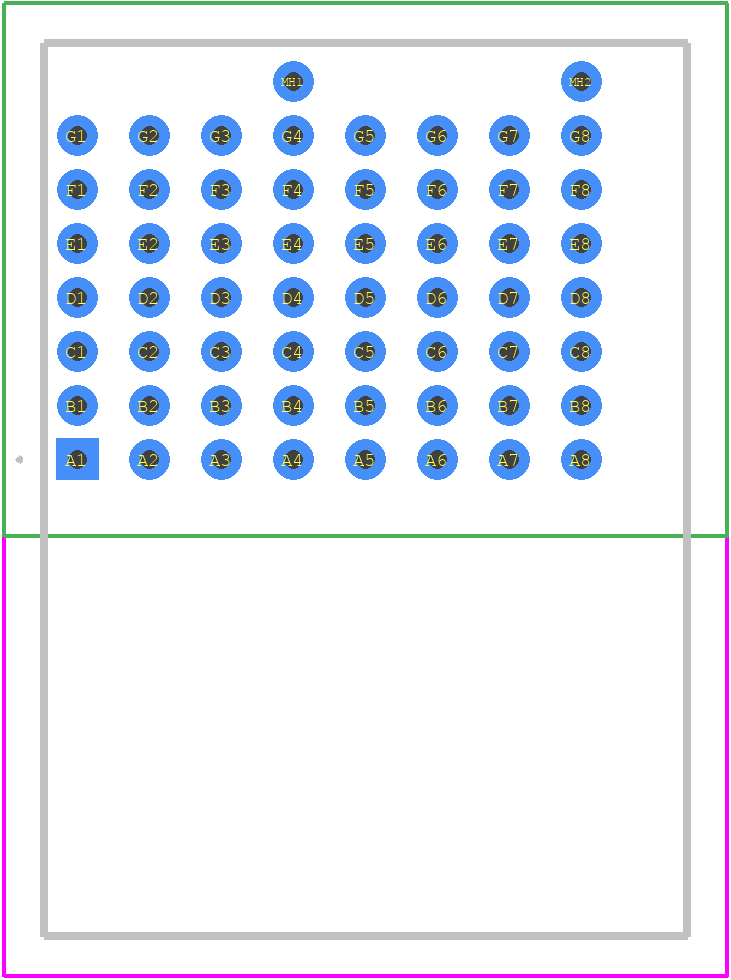 1410971-3 - TE Connectivity PCB footprint - Other - Other - 1410971-3-6
