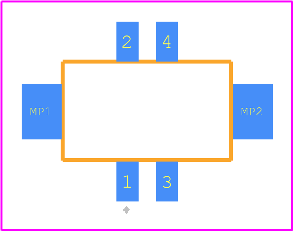 DF11CZ-4DS-2V(22) - Hirose PCB footprint - Other - Other - DF11CZ-4DS-2V(22)-2