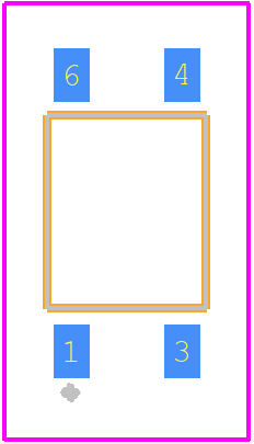 TLP180(GB) - Toshiba PCB footprint - Other - Other - 11-4C1 (MFSOP6)