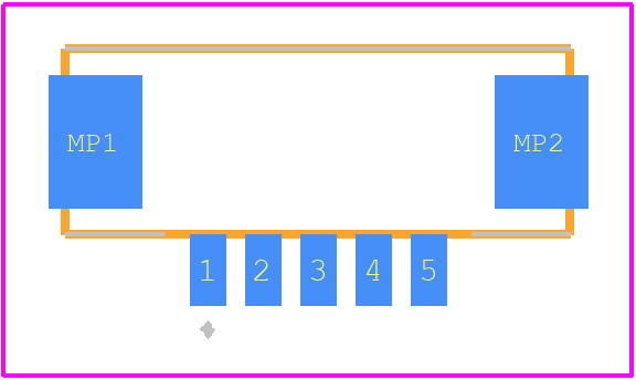 0532617005 - Molex PCB footprint - Other - Other - 0532617005-1