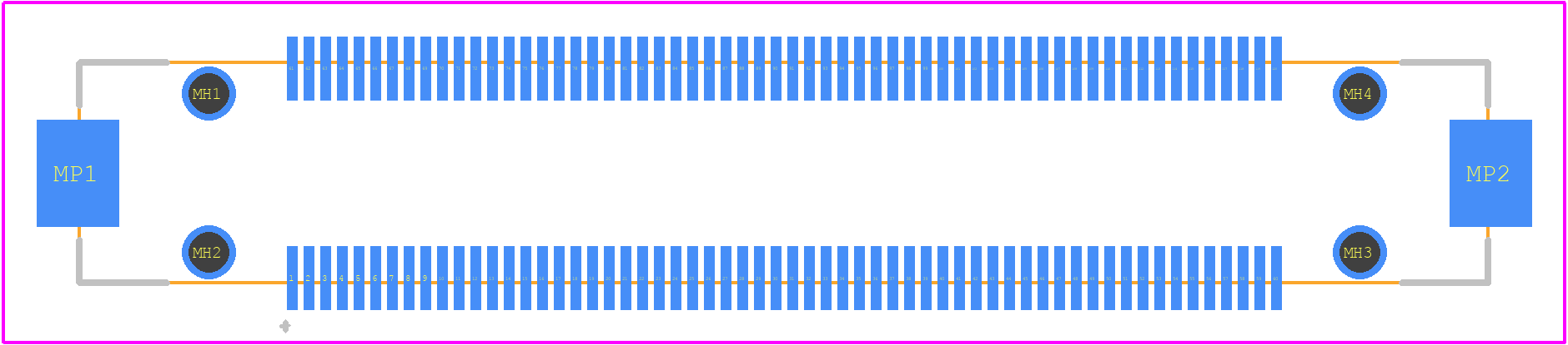 FX23L-120P-0.5SV8 - Hirose PCB footprint - Other - Other - FX23L-120P-0.5SV8-2