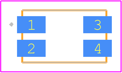 2744045447 - Fair-Rite PCB footprint - Other - Other - 2744045447-2