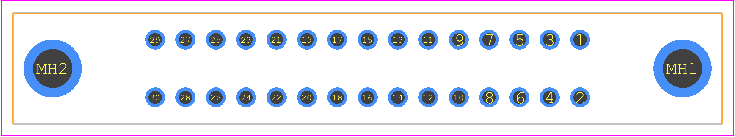 5530841-2 - TE Connectivity PCB footprint - Other - Other - 5530841-2-3