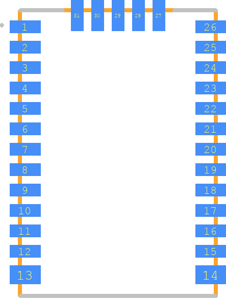 SIM33ELA - SIMCOM PCB footprint - Other - Other - SIM33ELA