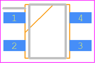 MB6S - onsemi PCB footprint - Small Outline Packages - Small Outline Packages - SOIC4 W CASE 751EP ISSUE O