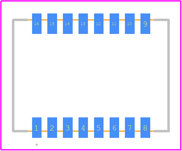 HX1260FNL - Yageo Group PCB footprint - Other - Other - HX1260FNL-1