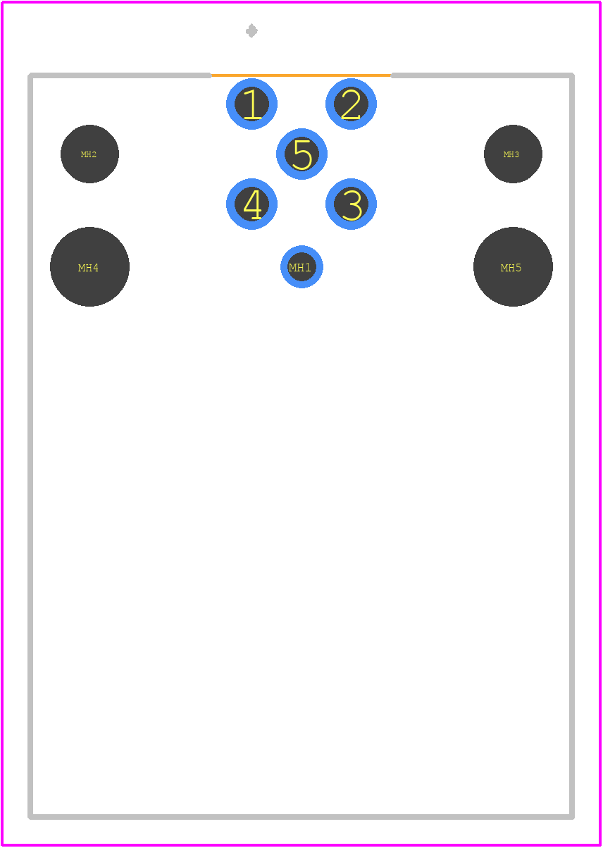 1438024 - Phoenix Contact PCB footprint - Other - Other - 1438024-1