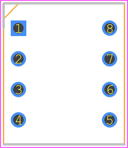 A6E-4101-N - OMRON Electronics PCB footprint - Dual-In-Line Sockets - Dual-In-Line Sockets - A6E-4101-N