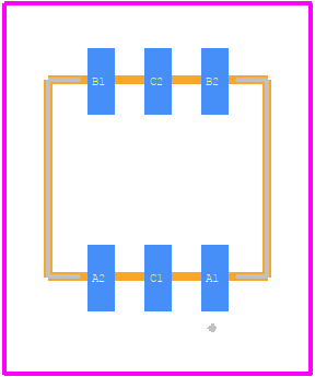 CS-4-22YA - Nidec Copal PCB footprint - Other - Other - CS-4-22YA-2