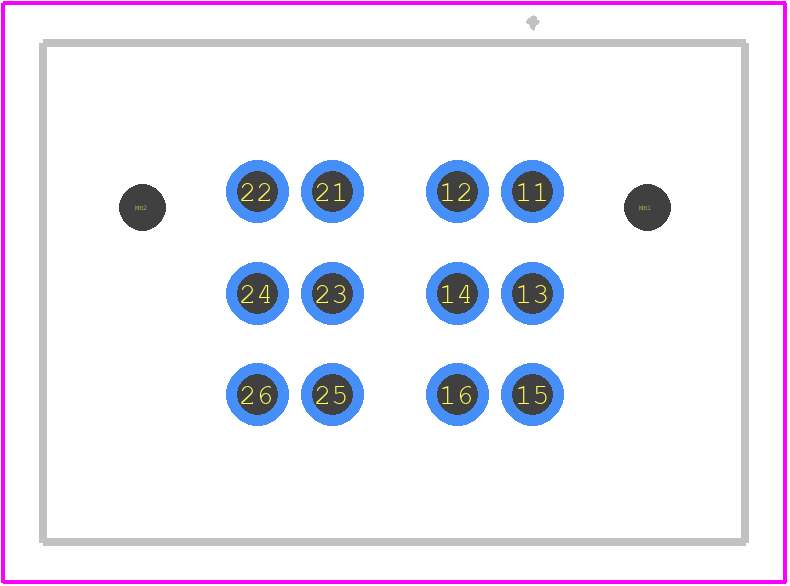 MPT-02-6.30-01-T-V - SAMTEC PCB footprint - Other - Other - MPT-02-6.30-01-T-V-2