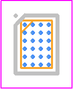 AS3728-BWLM - ams OSRAM PCB footprint - BGA - BGA - 24 Balls WL-CSP