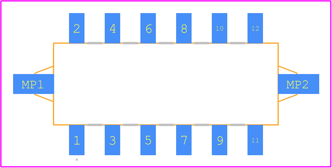 4-794636-2 - TE Connectivity PCB footprint - Other - Other - 4-794636-2-1