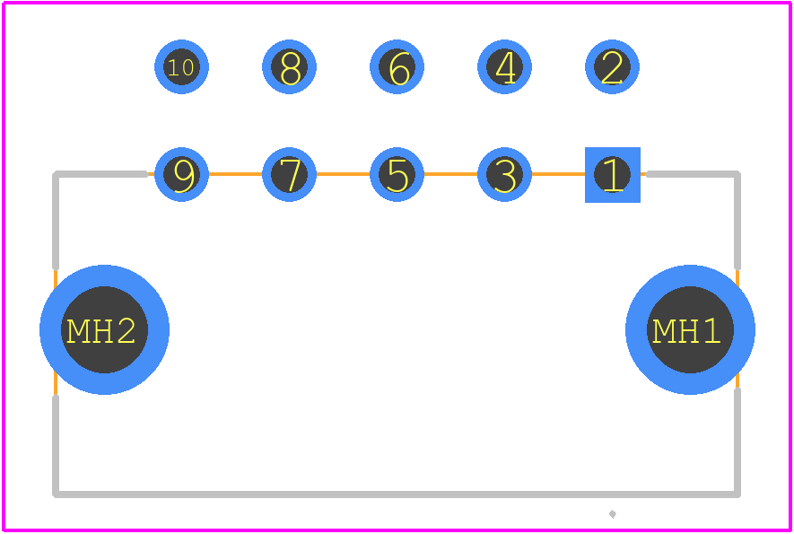 4-794679-0 - TE Connectivity PCB footprint - Other - Other - 4-794679-0-1