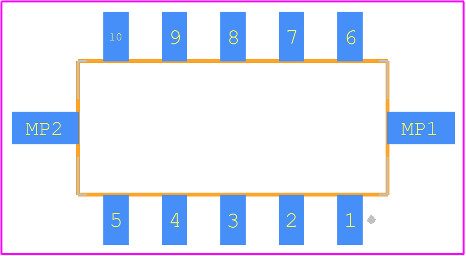 4-794638-0 - TE Connectivity PCB footprint - Other - Other - 4-794638-0-3