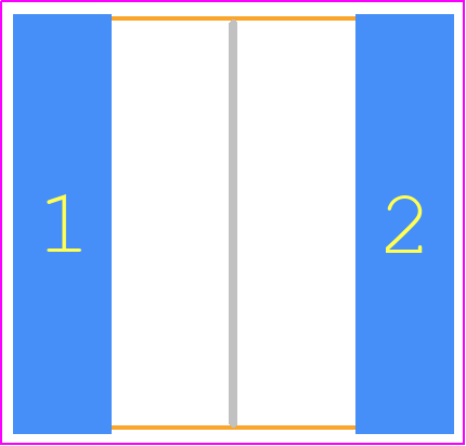 WSL36378L000FEA - Vishay PCB footprint - Resistor Chip - Resistor Chip - WSL36378L000FEA