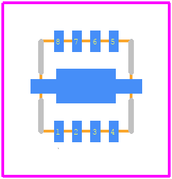 M3SWA-2-50DRA+ - Mini-Circuits PCB footprint - Other - Other - DL805