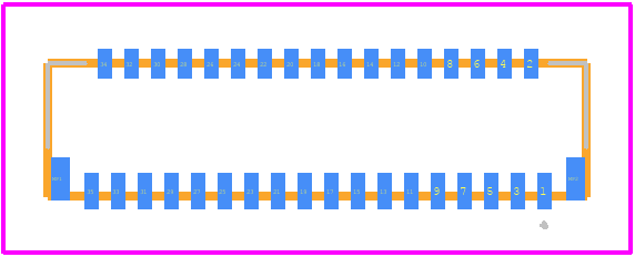 FH35C-35S-0.3SHW(99) - Hirose PCB footprint - Other - Other - FH35C-35S-0.3SHW(99)-1
