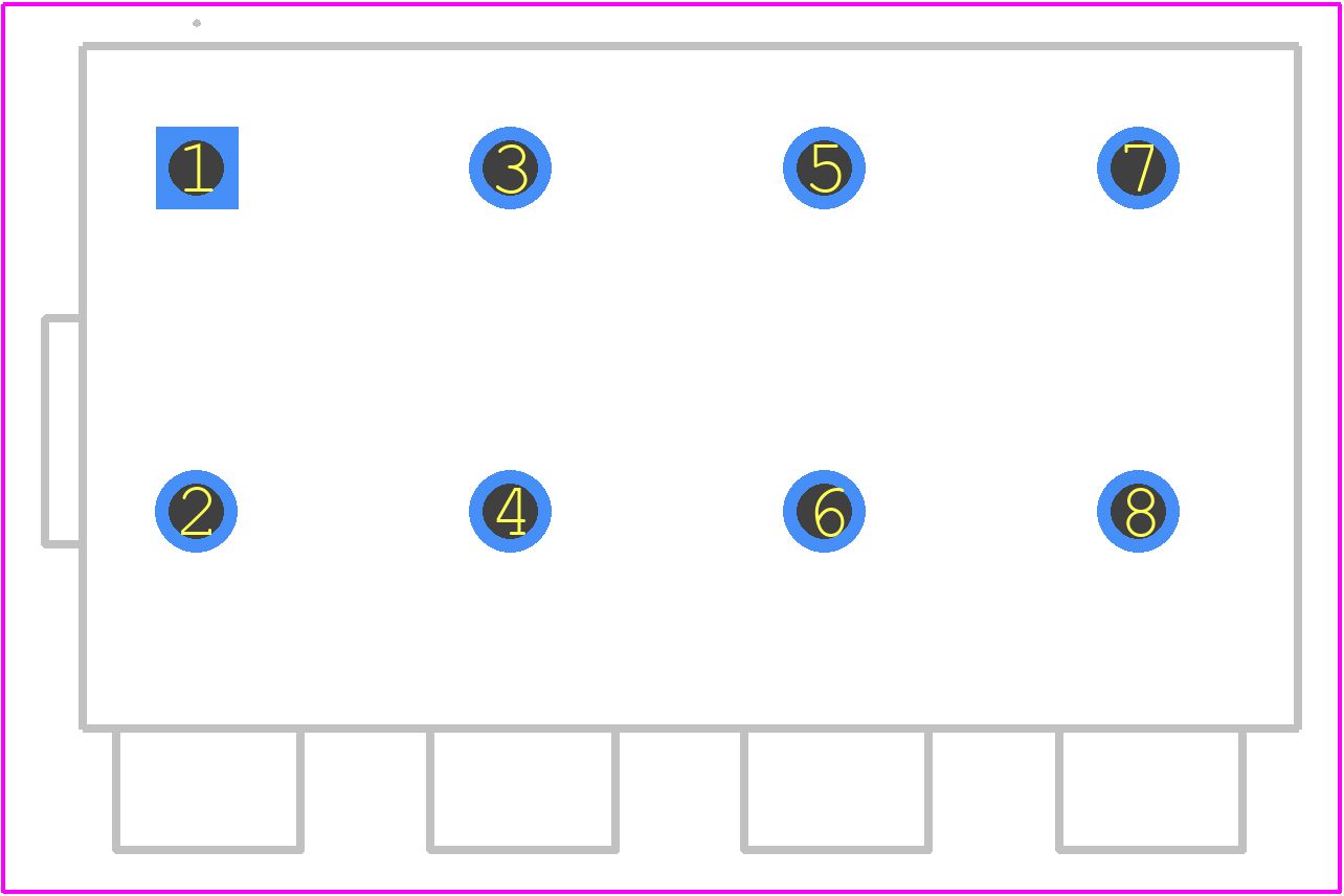 2604-1304 - Wago PCB footprint - Other - Other - 2604-1304