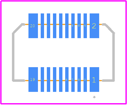 AXK5S20247YG - Panasonic PCB footprint - Other - Other - AXK5S20247YG-7